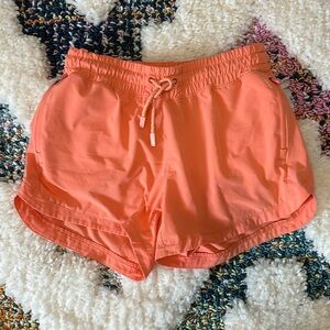Coral Athleta shorts